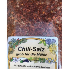 Chili-Salz grob für die Mühle 100g