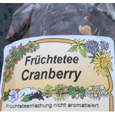 Früchtetee Cranberry nicht aromatisiert 150g