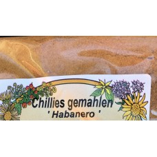 Chillies Habanero gemahlen 20g