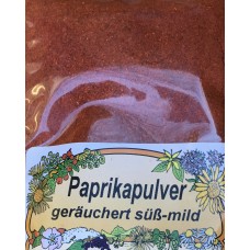 Paprikapulver geräuchert süß-mild 50g