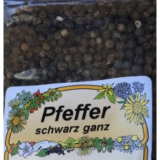 Pfeffer schwarz ganz 100g