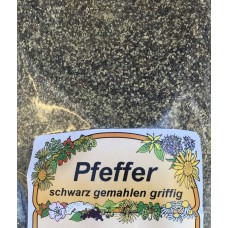 Pfeffer schwarz gemahlen griffig 100g