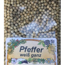 Pfeffer weiß ganz 100g