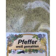 Pfeffer weiß gemahlen 200g