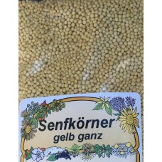 Senfkörner gelb ganz 150g